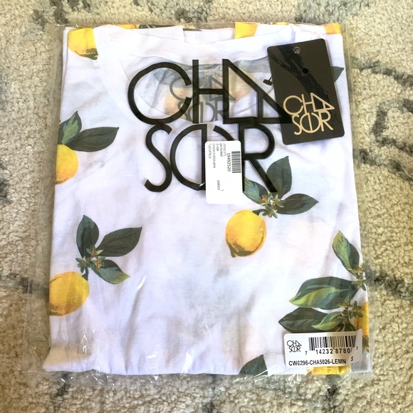 NWT Chaser Lemonade Crew Neck Tee - Picture 5 of 7